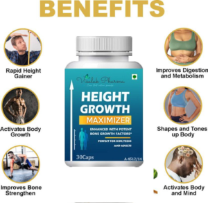 VISALAK PHARMA All Natural Height Growth Maximizer