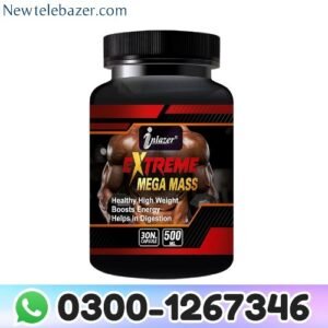 INLAZER Extreme Mega Mass | Weight Gain Capsule