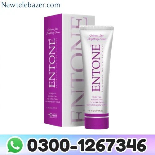 Buy Entone Whitening Cream 40g in Pakistan at best price from Newtelebazer.com. Lightens dark spots, brightens complexion & improves skin texture.