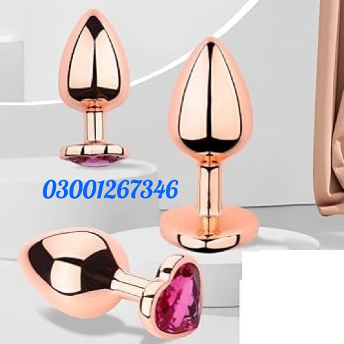 Gold Luxury Metal Butt Toys In Pakistan