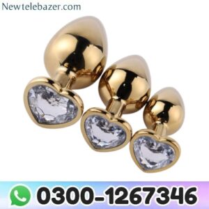 Gold Luxury Metal Butt Toys In Pakistan