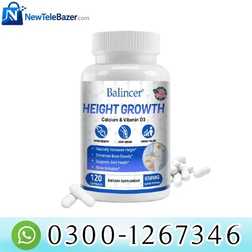 Balincer Height Growth Capsules Price In Pakistan